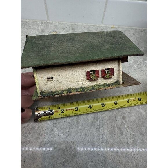 HO scale vintage model chalet house 1950’s - Picture 2 of 6